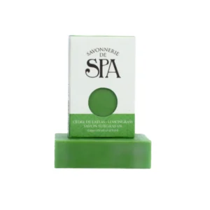 SAVONNERIE DE SPA Cèdre d&rsquo;Atlas – Lemongrass Solide 100g