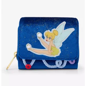 Loungefly Disney Peter Pan – Tinker Bell Buttons – Portefeuille
